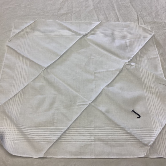 MENS Hankees. Lot INITIAL J. PURE COTTON. 6 total - Picture 3 of 5